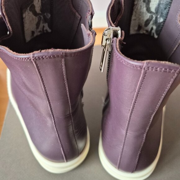 Rick Owens Purple Amethyst Bumper Sneakers Sz 39 - Picture 6 of 13